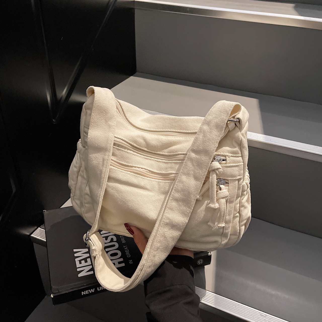 Women'S Kipling Bags - Nieuwe modieuze eenvoudige canvas tas Koreaanse