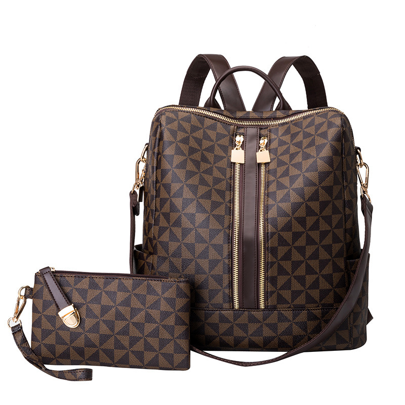 Women Bags Offers - 2-delige rugzak- en handtassenset, voor dames,