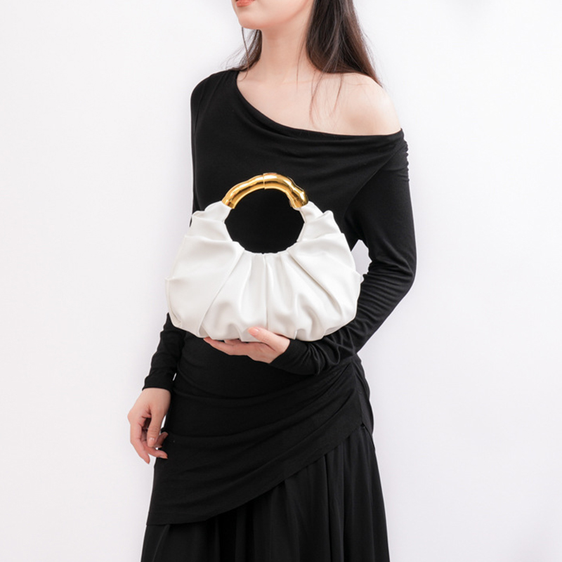 Koreaanse nieuwe dames geplooi - Women Bags High End Brands recensie en prijs