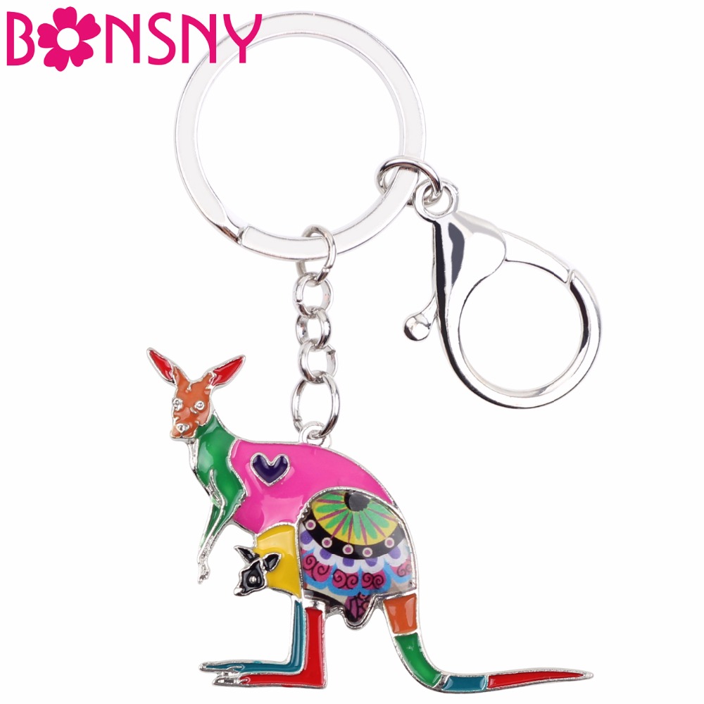 Bonsny Enamel Bloemen Australi - Women'S Kangaroo Bags recensie en prijs