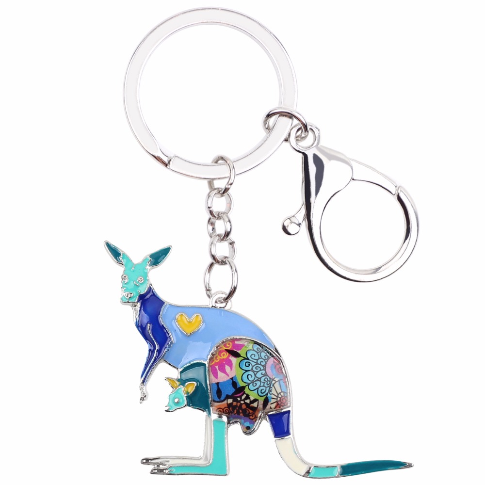 Bonsny Enamel Bloemen Australi - Women'S Kangaroo Bags recensie en prijs