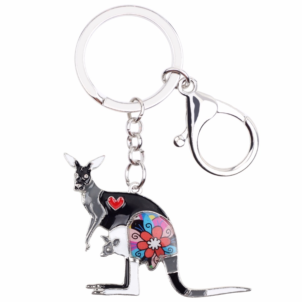 Bonsny Enamel Bloemen Australi - Women'S Kangaroo Bags recensie en prijs
