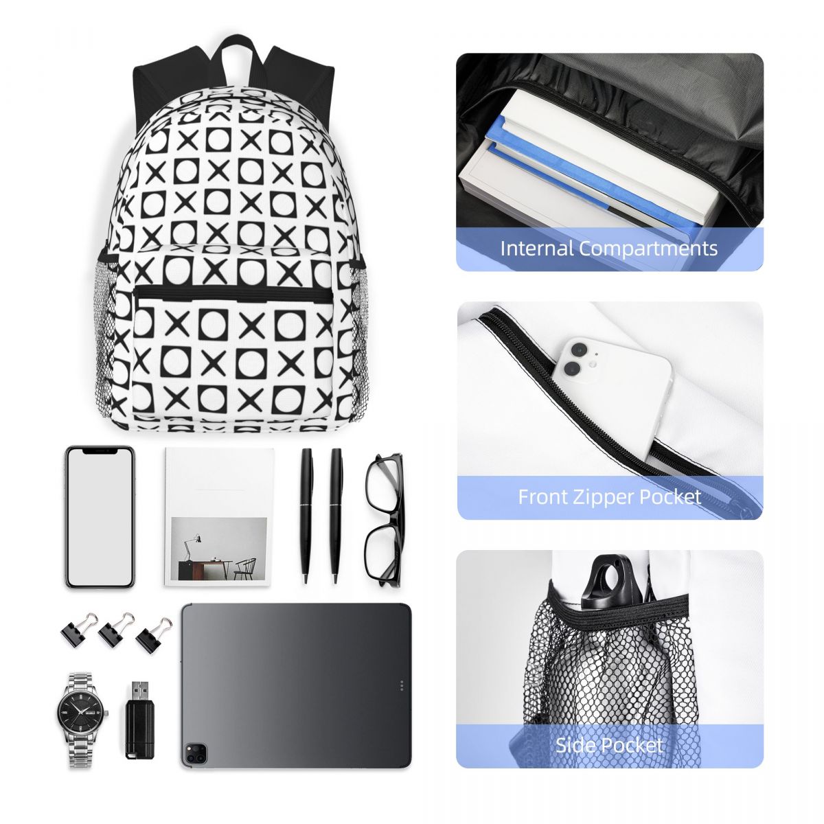 XOXO Patroon Student Rugzak Sc - Women'S Xoxo Bags recensie en prijs