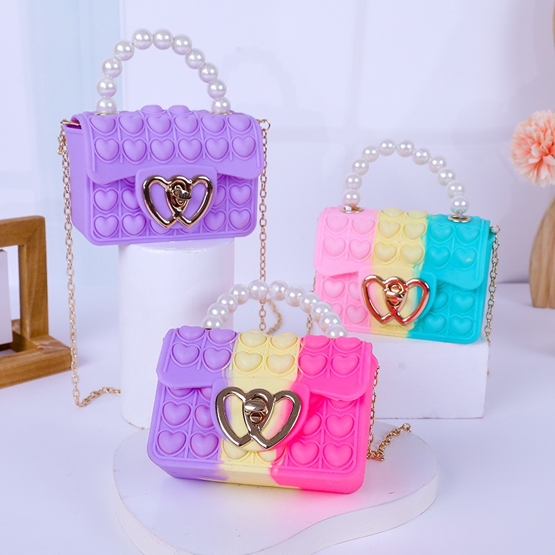 Silicone Love Bubble Jelly Bag - Women Bags Offers recensie en prijs