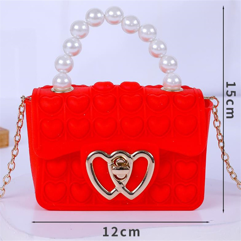 Silicone Love Bubble Jelly Bag - Women Bags Offers recensie en prijs