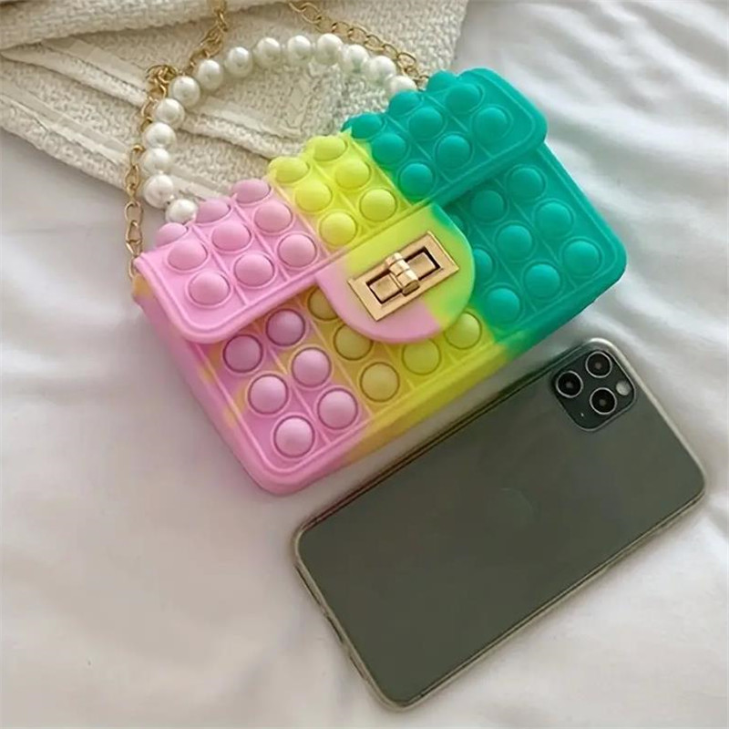Silicone Love Bubble Jelly Bag - Women Bags Offers recensie en prijs