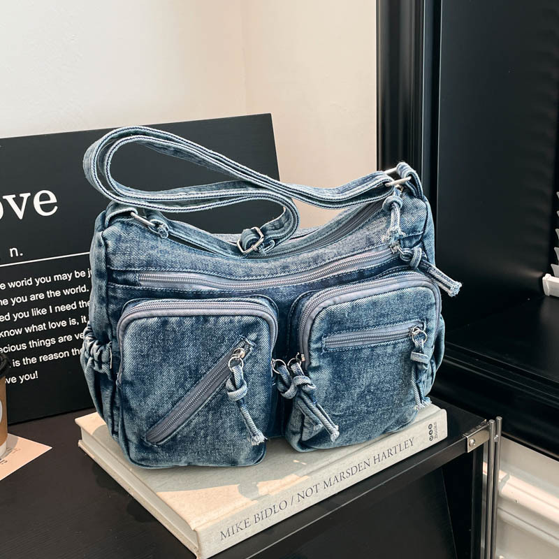 Mode denim schoudertas Nieuwe  - Women'S Kipling Bags recensie en prijs