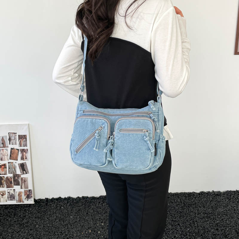 Mode denim schoudertas Nieuwe  - Women'S Kipling Bags recensie en prijs