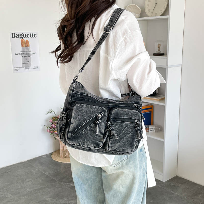 Mode denim schoudertas Nieuwe  - Women'S Kipling Bags recensie en prijs