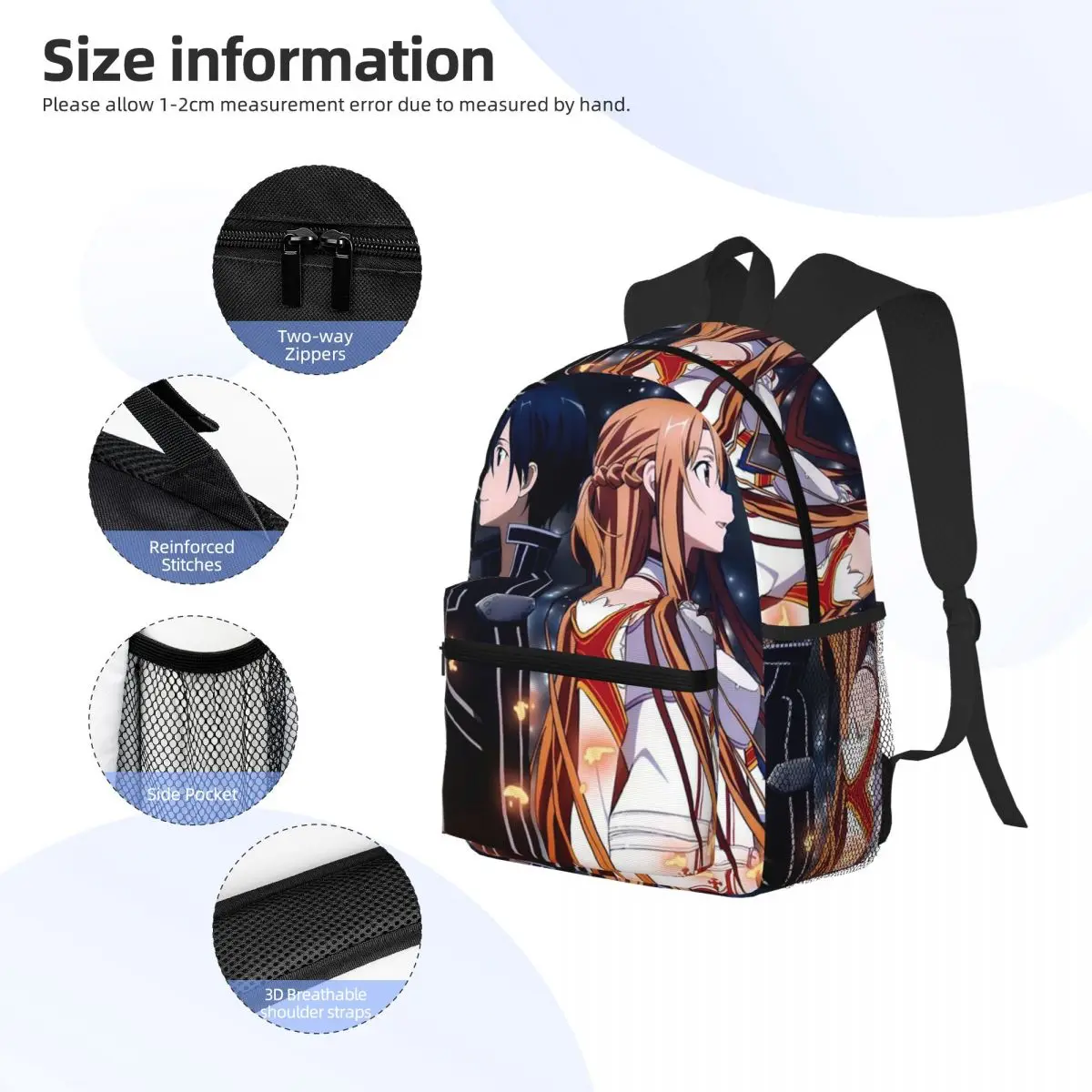 Sword Art Online Kirito en Asu - Women'S Bag Online recensie en prijs