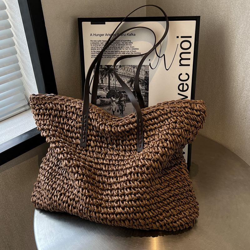 Strogeweven draagtassen Casual - Women Bags Offers recensie en prijs
