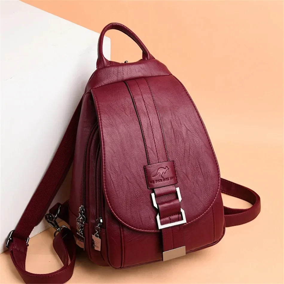 Multifunctionele dames leren r - Women'S Kangaroo Bags recensie en prijs