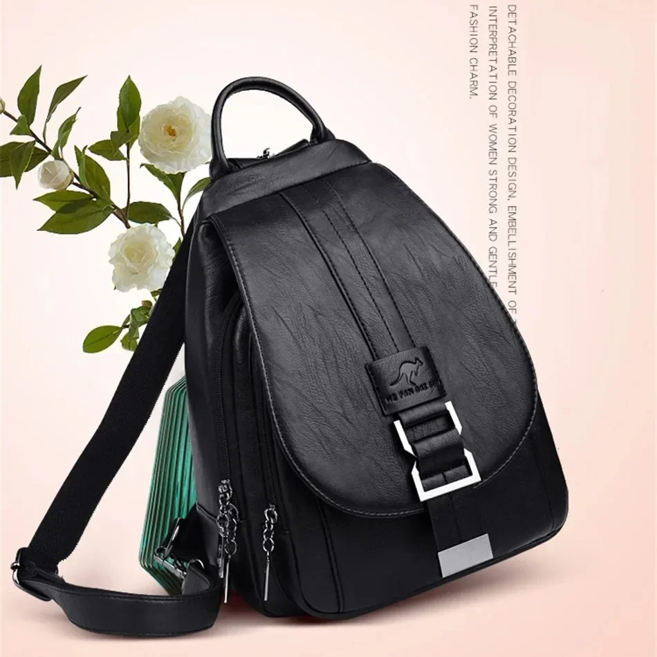 Multifunctionele dames leren r - Women'S Kangaroo Bags recensie en prijs