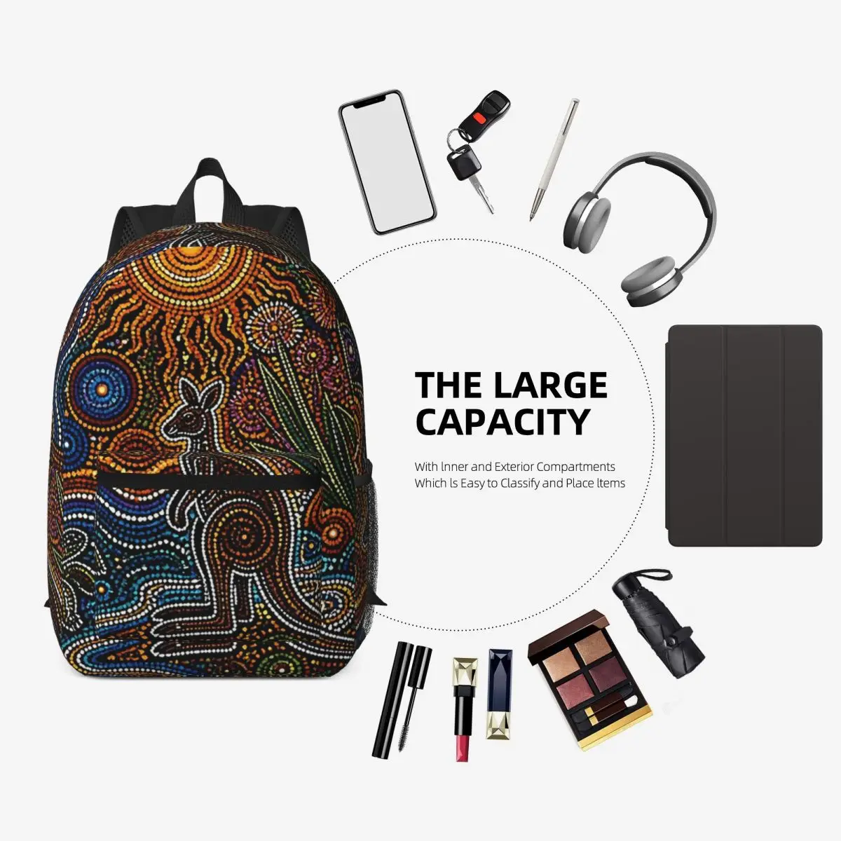 Aboriginal Kangaroo Abstract A - Women'S Kangaroo Bags recensie en prijs