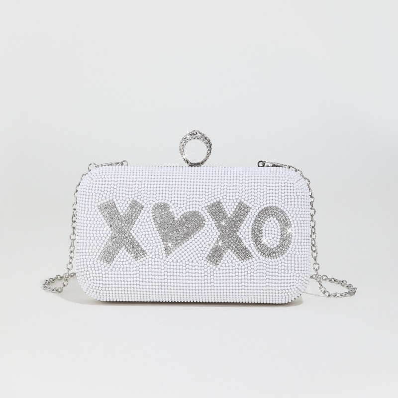 Klassieke witte bruiloft handt - Women'S Xoxo Bags recensie en prijs