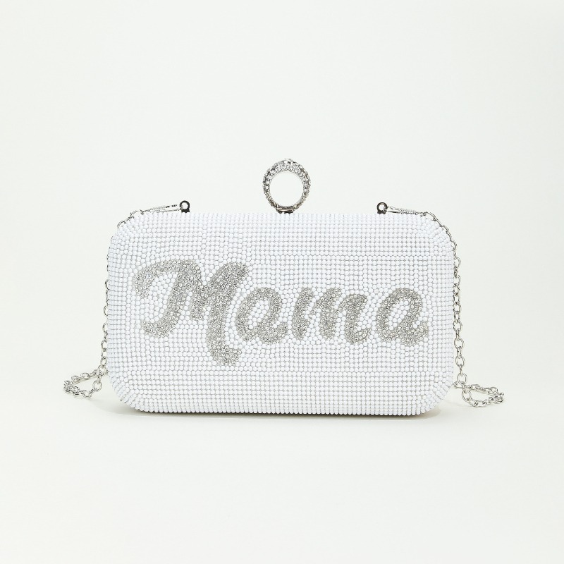 Klassieke witte bruiloft handt - Women'S Xoxo Bags recensie en prijs