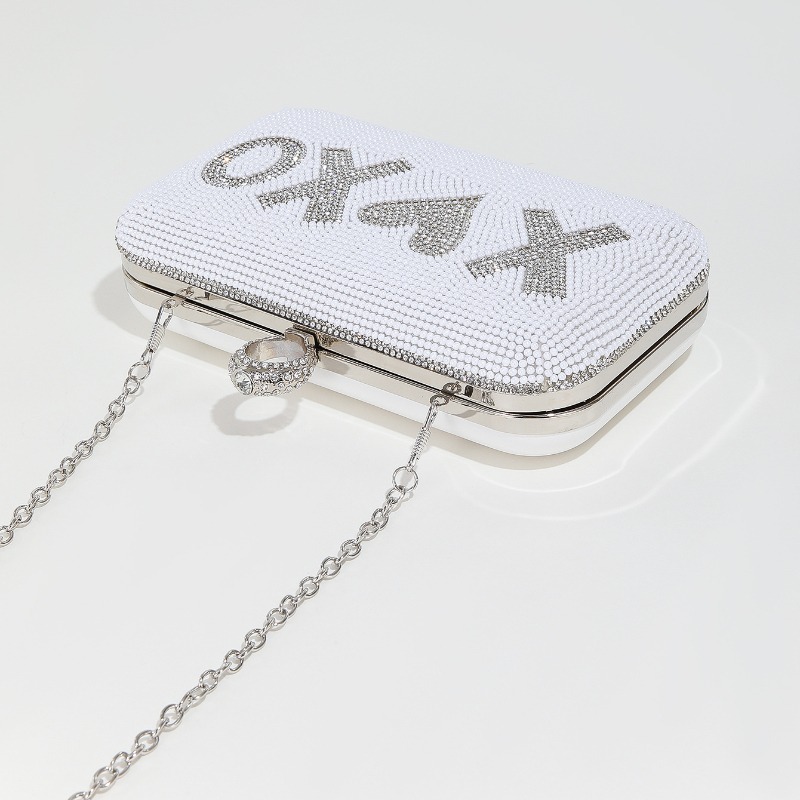 Klassieke witte bruiloft handt - Women'S Xoxo Bags recensie en prijs