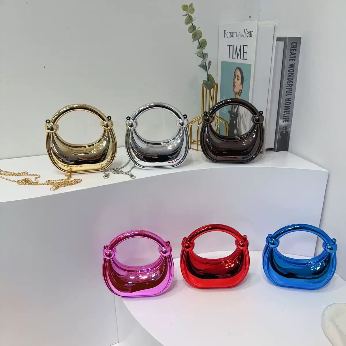 Mini gouden avondtasje portemo - Women'S Bags Everyday recensie en prijs
